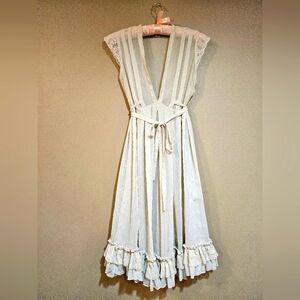 Sheer lightweight Midi Dress